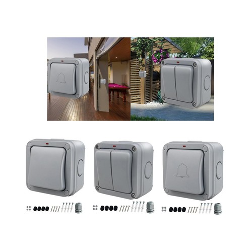 Switch push button garage door - garage,