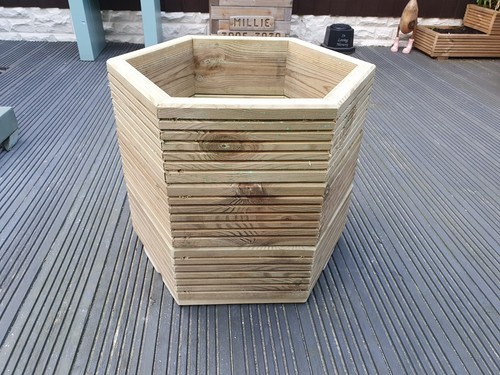 Sizes hexagon wooden - hexagon,