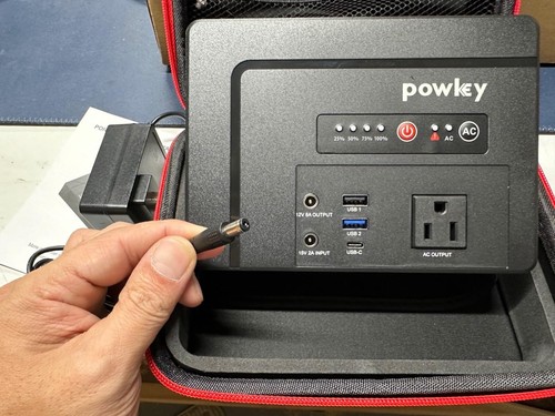 Open box powkey portable - open,