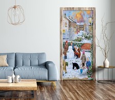 3D Cold Winter B2650 Door Wall Mural Photo Wall Sticker Decal Trevor Mitchell