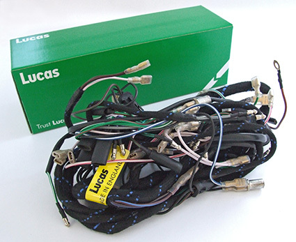 Lucas wiring harness triumph - lucas,