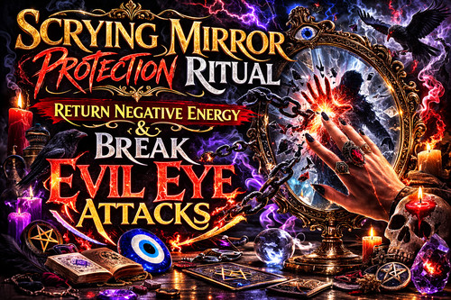 Scrying mirror protection - scrying,