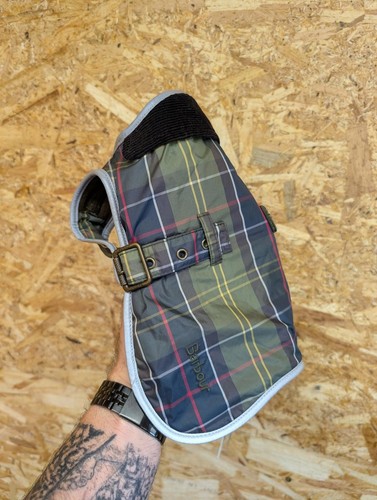 Barbour tartan dog coat - dog, xs
