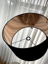 Large 55 cm Black Lampshade