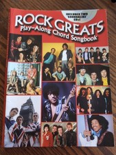 ROCK GREATS PLAY-ALONG GUITAR CHORD SONGBOOK + 2 CDs -  WISE - GC - FREEPOST