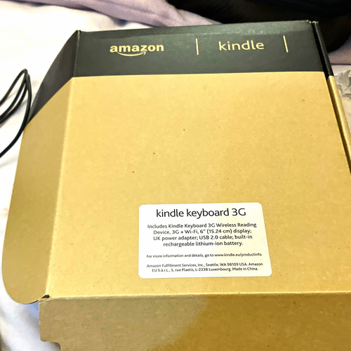 Amazon kindle keyboard - kindle,