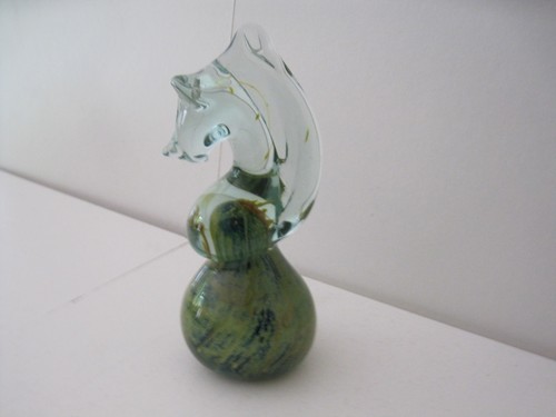 Mdina seahorse paperweight art - paperweight,