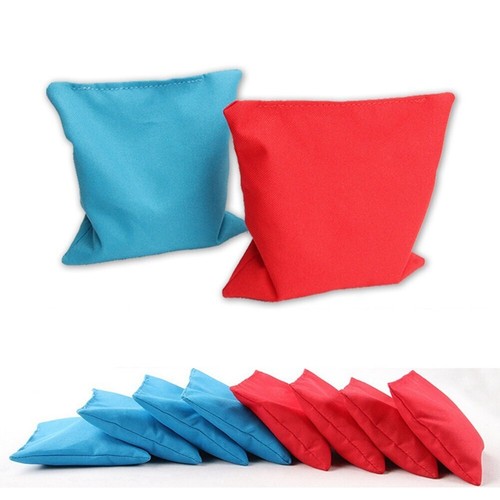 8pcs empty cornhole game bags - empty,