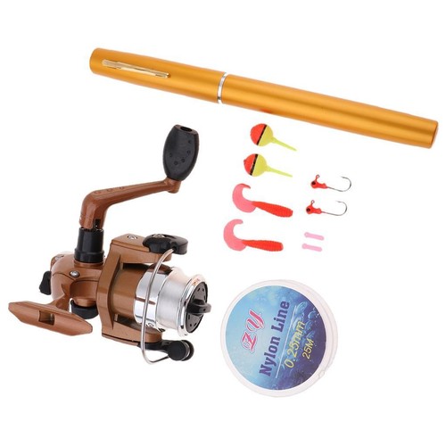 Pen shape fishing rod kit - pen,