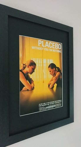 Placebo framed poster 1998 - placebo,