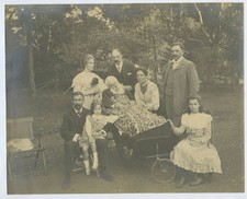 Old Sick Man In A Bath Chair &