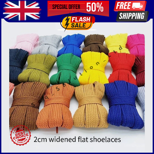 Fat shoe laces wide - fat,