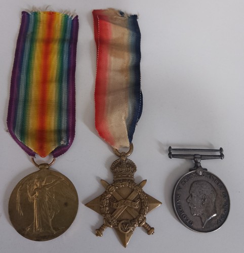 Ww1 1914 star trio capt - ww1, 1914-15