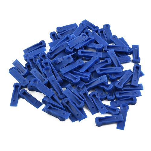 100 blue tile spacer plastic - 100*,