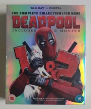 Deadpool 1 & 2 (Blu-ray 3-discs), Ryan Reynolds, SuperDuper Cut *VGC *RARE 