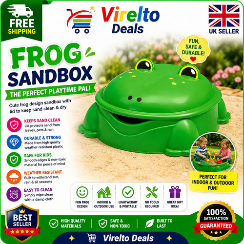 Freddy the frog sandbox - sandbox, kids