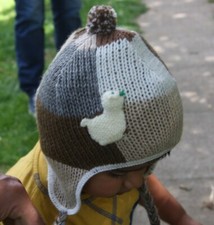 Alpaca Hats with Earflaps x Babies Kids Girls Boys Winter Fleece Lined Knit Hat 