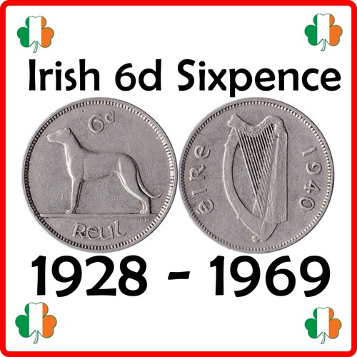 Ireland irish 6 - 6, pence