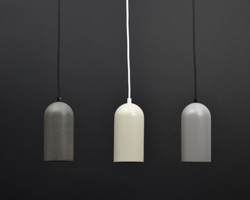 Concrete ceiling pendant - concrete,