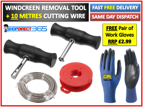 Windscreen glass cutting - cutting, out
