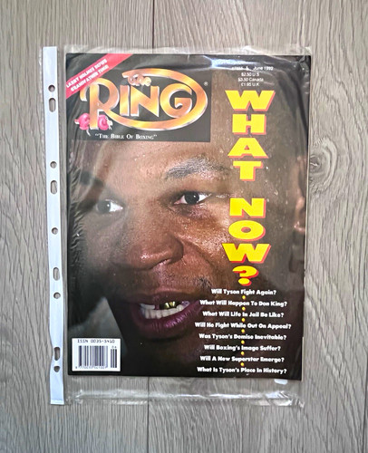 The ring boxing magazine - the,