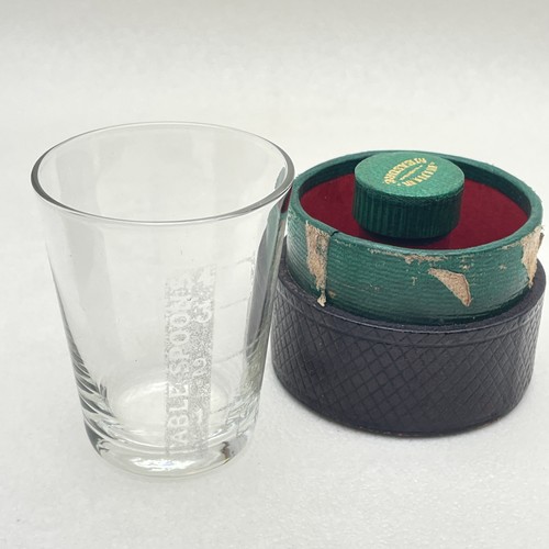 Antique medicine glass minim - antique,