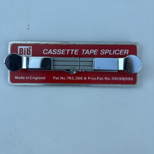 Vintage bib cassette tape - cassette,