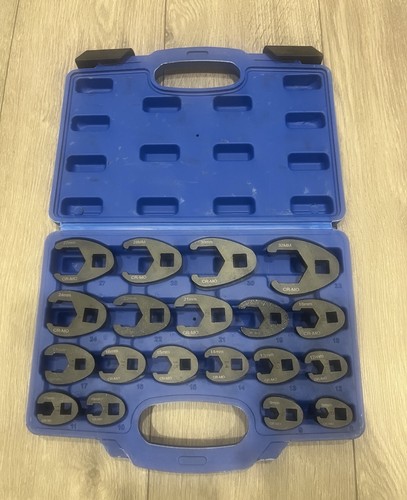 19pc crowfoot flare nut - crowfoot, wrench