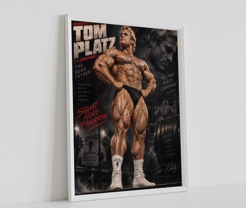 Tom platz bodybuilding poster - platz,