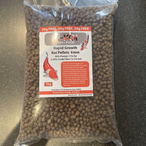 Protein koi rapid growth - 44%,