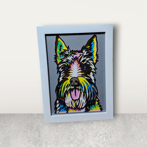 Scottish terrier layered - scottish,