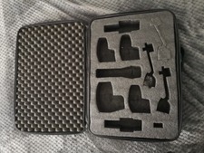Shure Drum Microphone Hardshell foam empty Case  