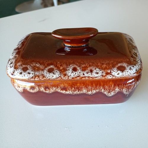 Vintage brown kernewek pottery - kernewek,