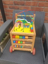 Little Nation Wooden Activity Cube Baby Walker