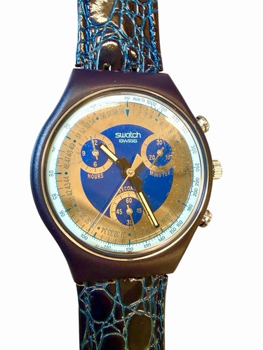 Vintage swatch watch - watch, silver
