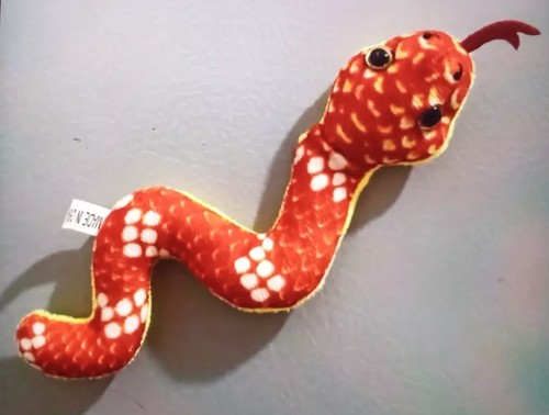 Red snake fridge - snake, magnet