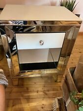 Mirrored Drawer Cabinet RRP£250 White Beautify Bargain