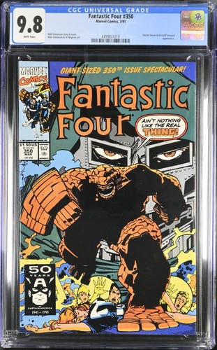Fantastic four 350 cgc - 9.8, wp