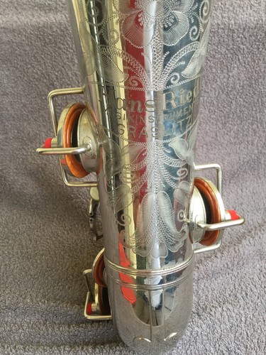 Vintage old saxophone - old,