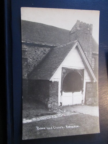 Postcard brookland church - postcard,