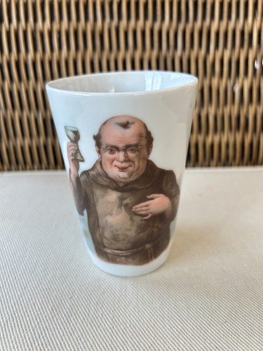 Vintage porcelain monk - vintage,
