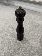 Vintage Peugeot Freres Lion Paris Large Tall Pepper Grinder Mill Wooden 12 inch