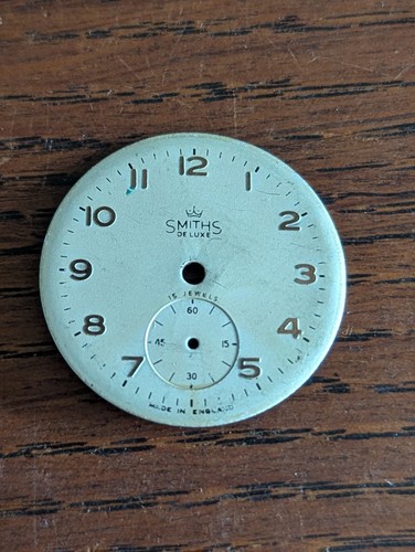 Smiths deluxe watch dial - smiths,