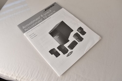 Bose acoustimass and 10 - bose, (and