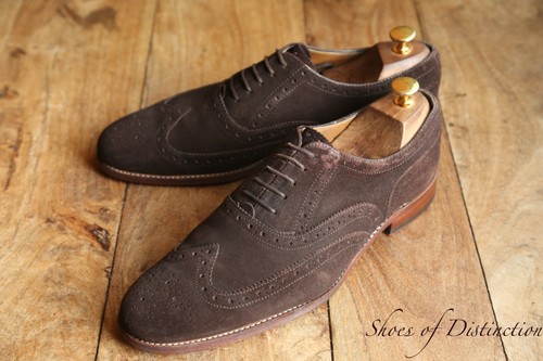Grenson brown suede - brown,