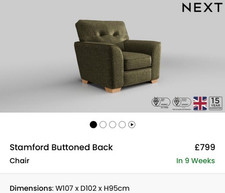 Next Stamford Buttonback