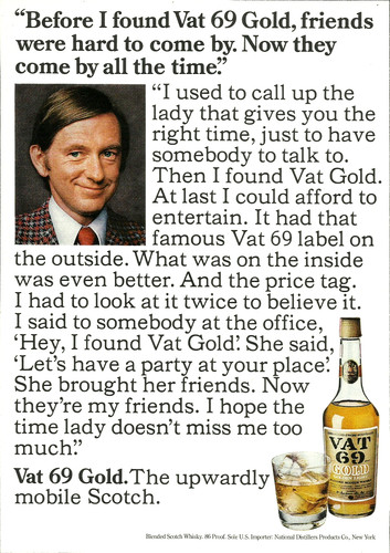 1974 vat gold scotch whisky - gold,