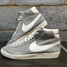 Nike Blazer Mid ‘77 Suede Smoke Grey/White UK size 11 Excellent Condition