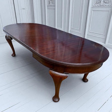 Large Victorian Antique Rare Bespoke Extending Table 10ft  Large Cabriole Legs