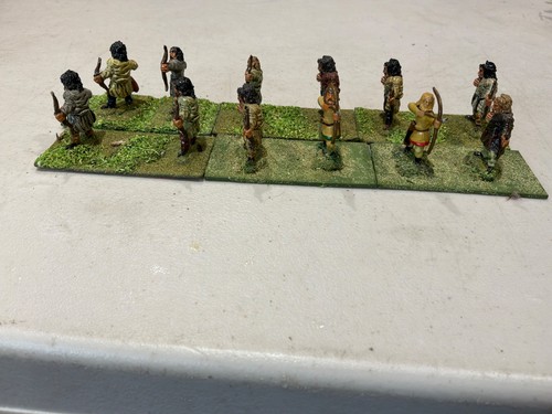 28mm norman saxon archers - or,